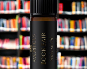 Book Fair Perfume Oil | Library Books Perfume | Book Lovers Perfume