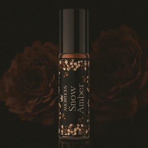 Amber Patchouli Perfume Oil - Earthy Gourmand Scent With Sugared Amber