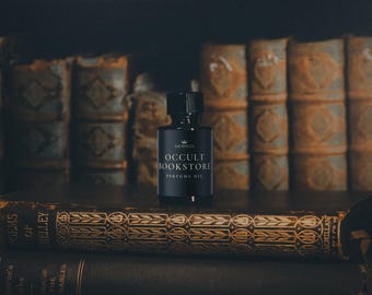 Occult Bookstore Perfume Oil: Woodsy Metaphysical Fragrance