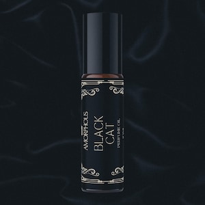 Black Cat Perfume Oil | Witchy Perfume | Dark Perfume Oil