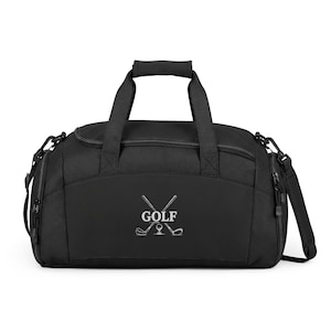 Gemusterte Golftasche, Monogramm Sporttasche, Luxusreisen (10,75 "x 20,75" x 9,5 ")