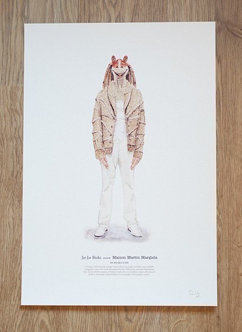 He Wears It 003 Jar Jar Binks wears Maison Martin Margiela image 3