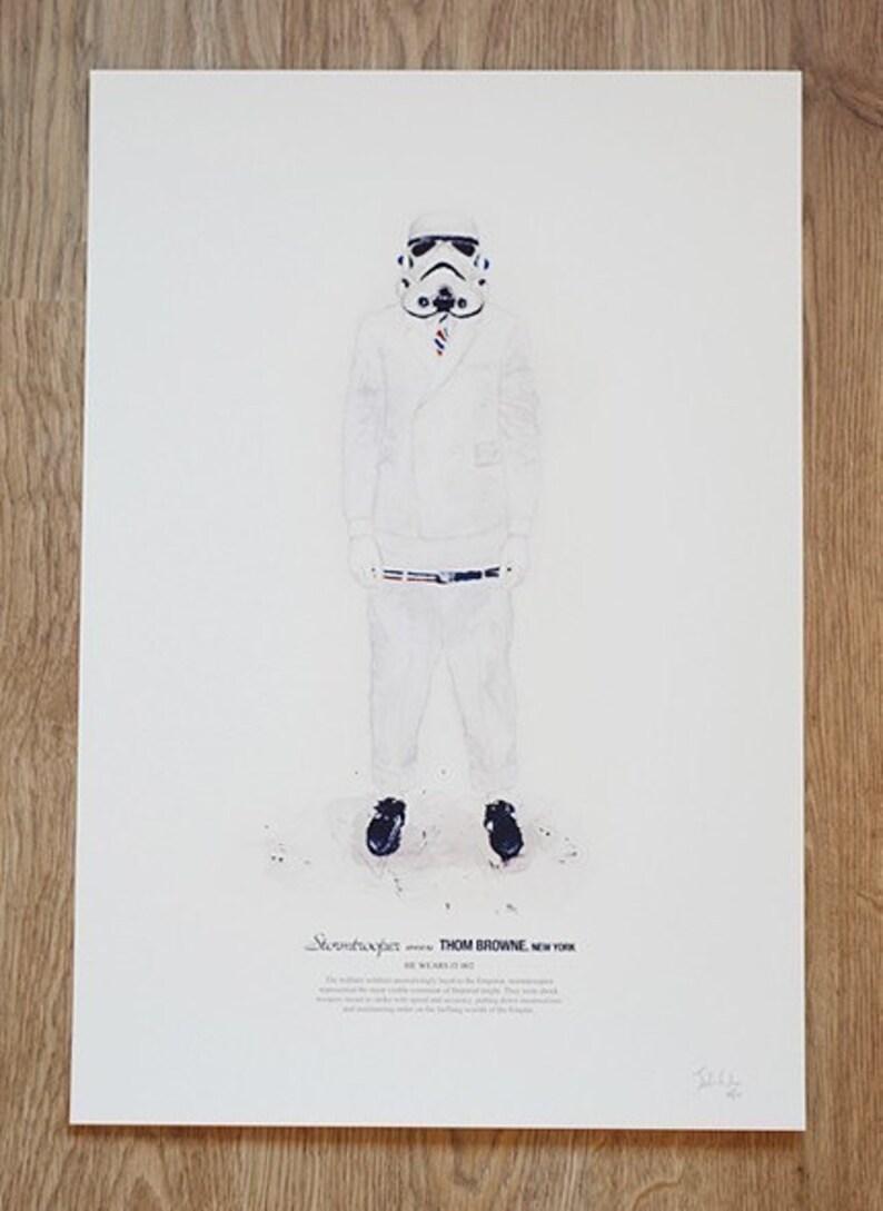 He Wears It 002 Stormtrooper wears THOM BROWNE. New York image 3