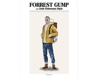 He Wears It 020 - Forrest Gump with Irish Fisherman Style