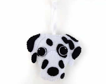 Dalmatian - Felt Dog Ornament / Decoration