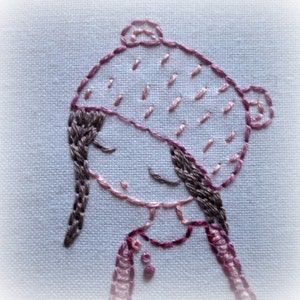 Friends hand embroidery pattern pdf image 7