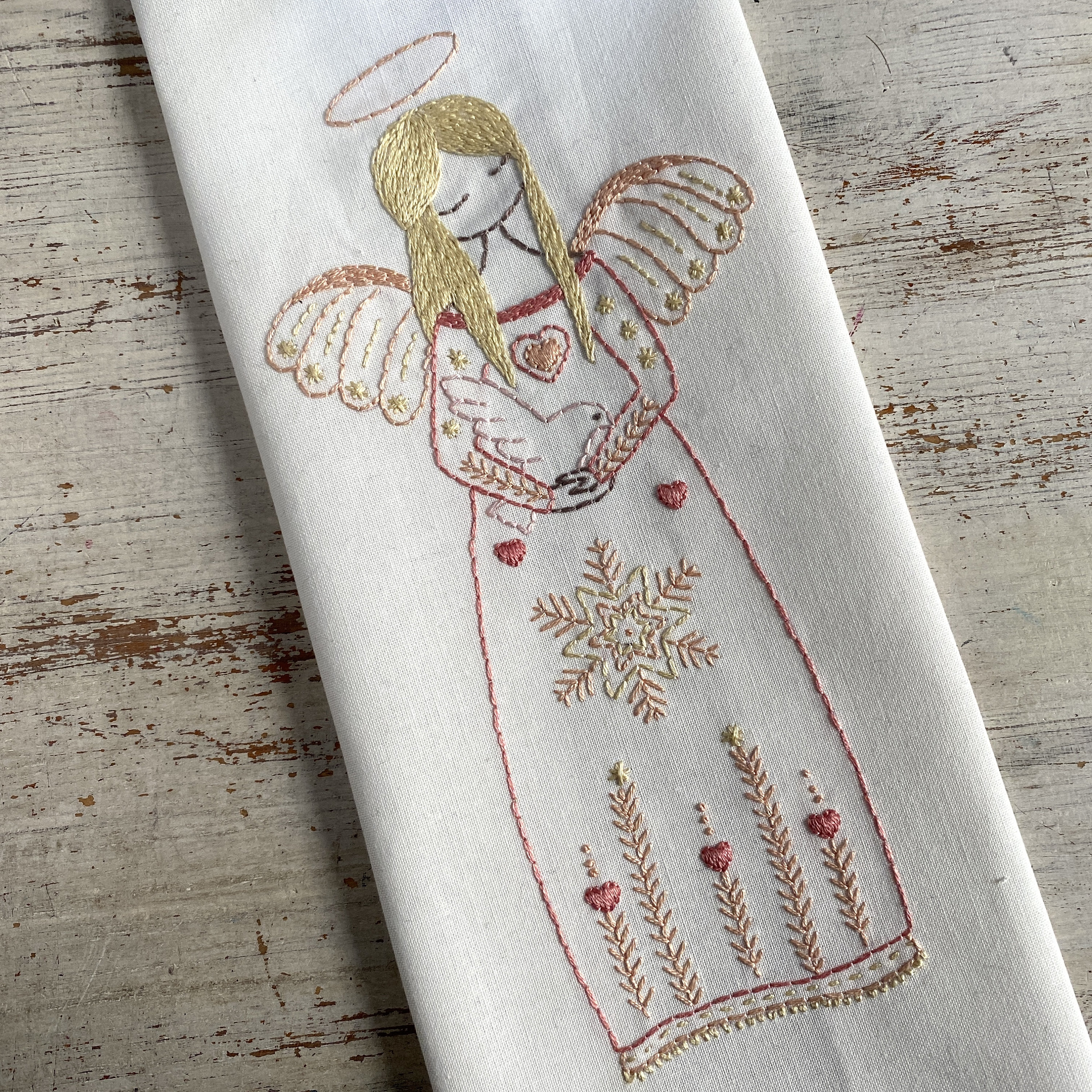 Lilipopo Angel Embroidery Pattern PDF - Etsy