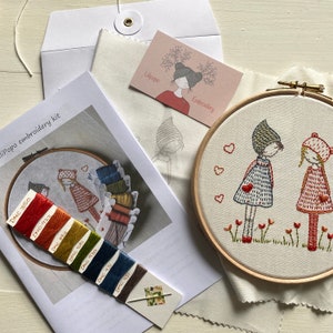 LiliPopo friends easy embroidery kit