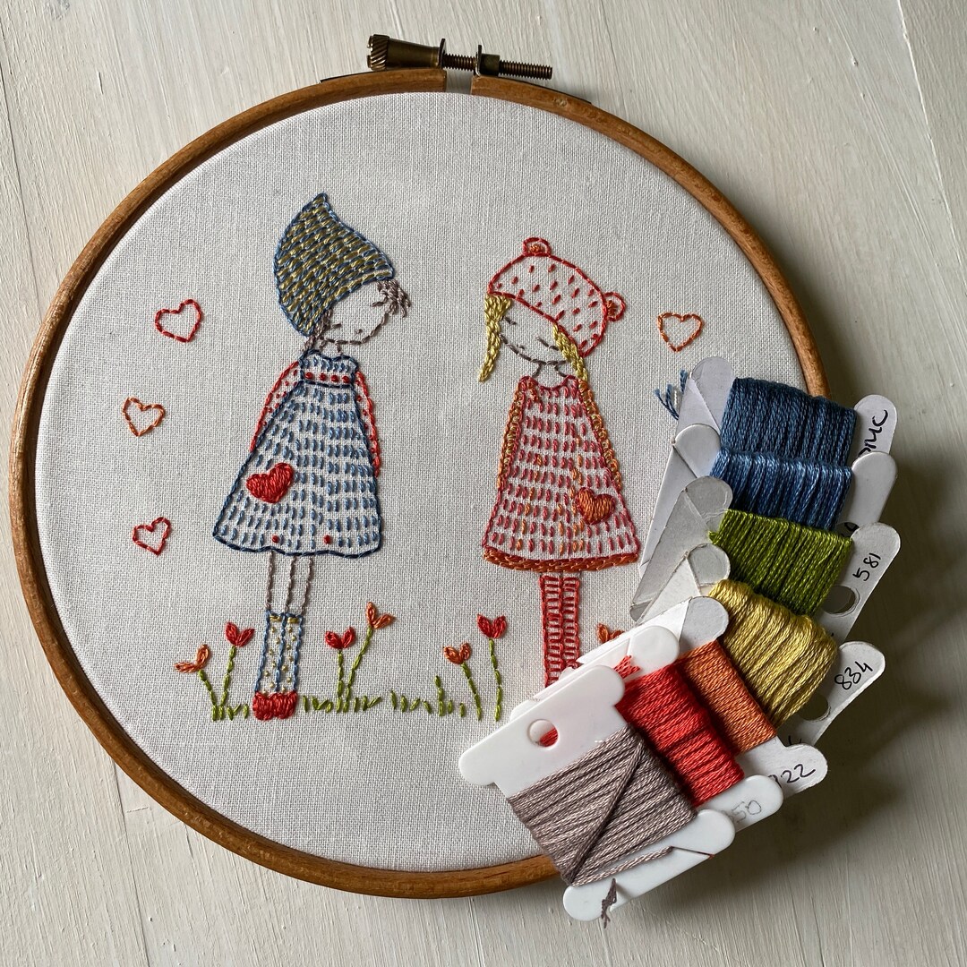 25 embroidery kits and patterns for beginners - Gathered