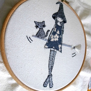 feeling witchy hand embroidery pattern pdf