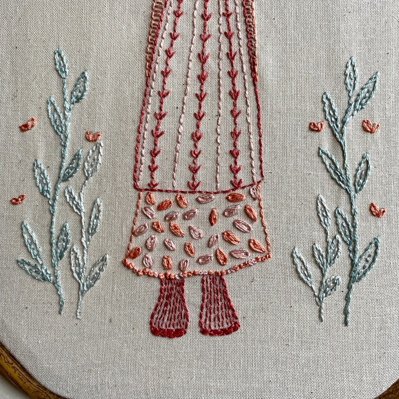 In the garden hand embroidery pattern pdf image 5