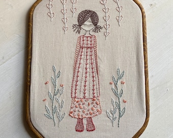 In the garden hand embroidery pattern pdf