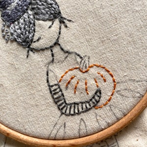 pastels and pumpkins hand embroidery pattern PDF image 9