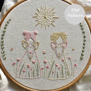 lilipopo fairy garden embroidery pattern PDF