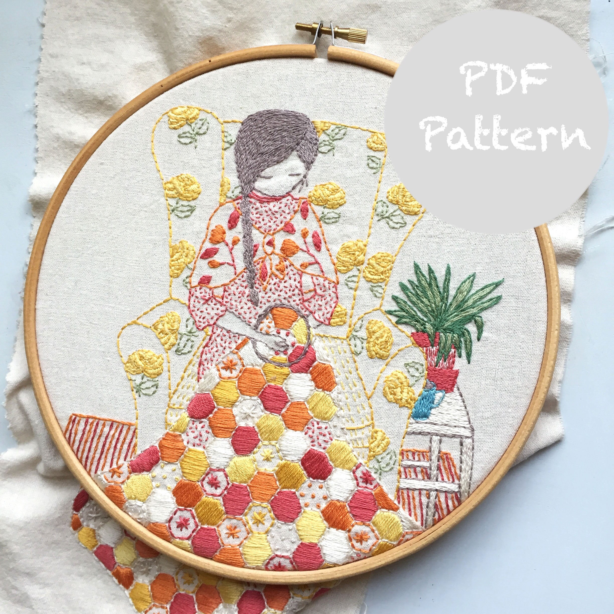 n*a様 TODAY FUL Embroidery Patchwork Trou il_fullxfull.3124499919_nqfs.jpg