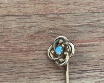 Antique Gold Stick Pin | 2 Inch