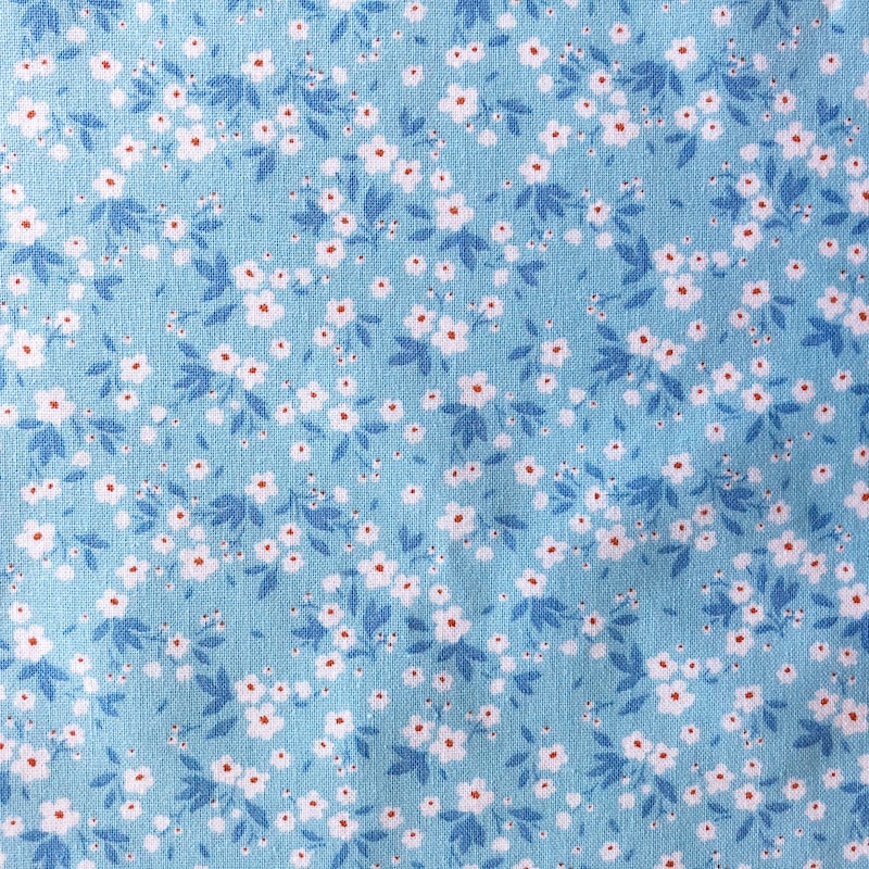 Small Flower Fabric - Etsy