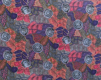 アボリジニアート スピリット オブ ザ ブッシュ 2 マトジャンパ