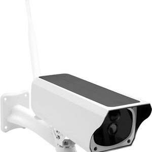 Outdoor-WiFi-Überwachungskamera 1080P HD IP-Bullet-Kamera mit 2-Wege-Soundsirene Nachtsicht- und Bewegungserfassung Wasserdicht IP66 für zu Hause