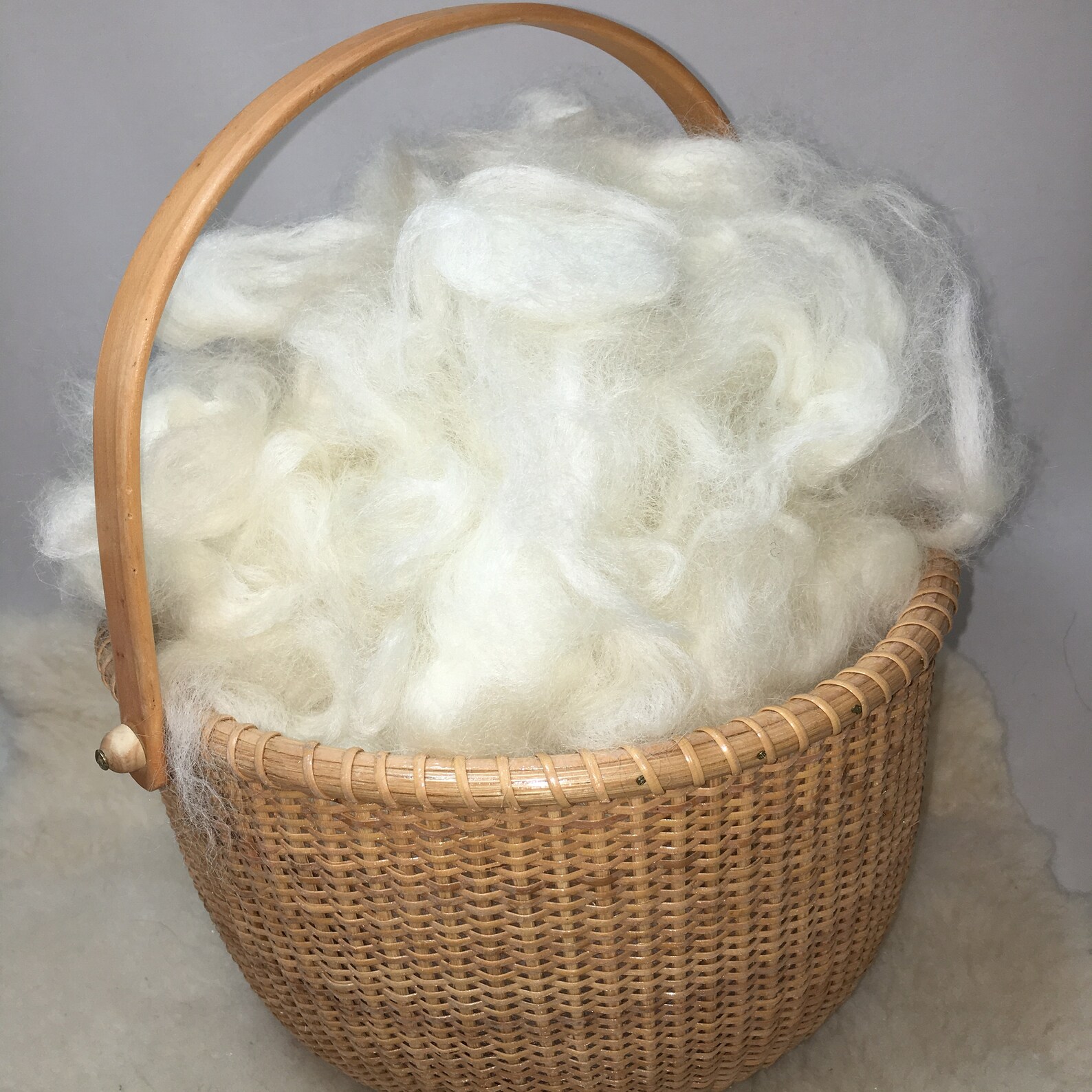 Wool stuffing fiberfill local Wool 4 OZ Brown/naturalecru Etsy