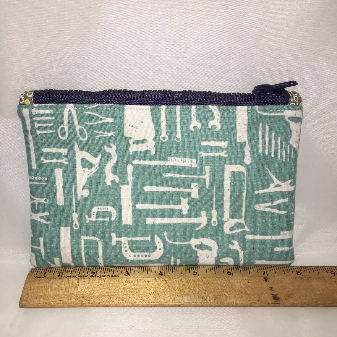 Fabric zip cases set of 2 fully lined notion bags knitting Etsy