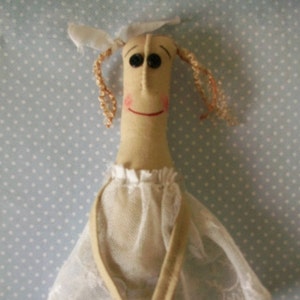 Arabella&#39;s Handmade Cloth Doll: 7&quot; Collectible Doll