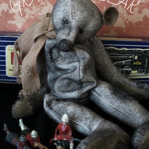 Instant Download 'GRANDAD'S BEAR A Jointed and Weighted Vintage Type 12" Bear