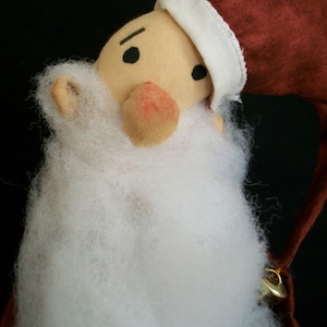 Instant Download Primitive/Folk 10&#39;&#39; SANTA SHELF SITTER