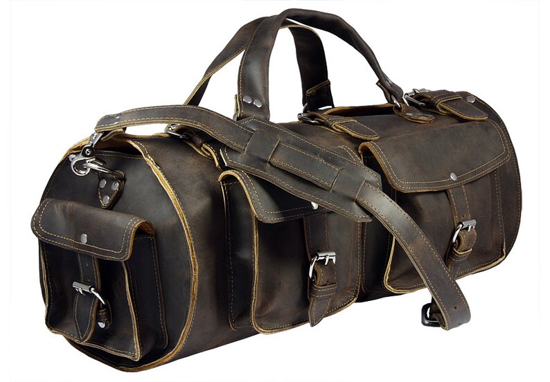 Usa Made Leather Duffle Bag Literacy Basics