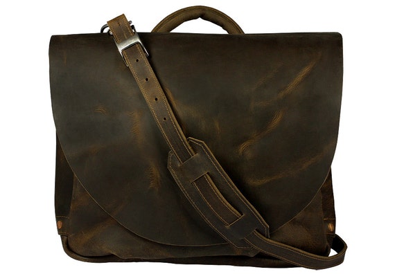 vintage leather us mail bag