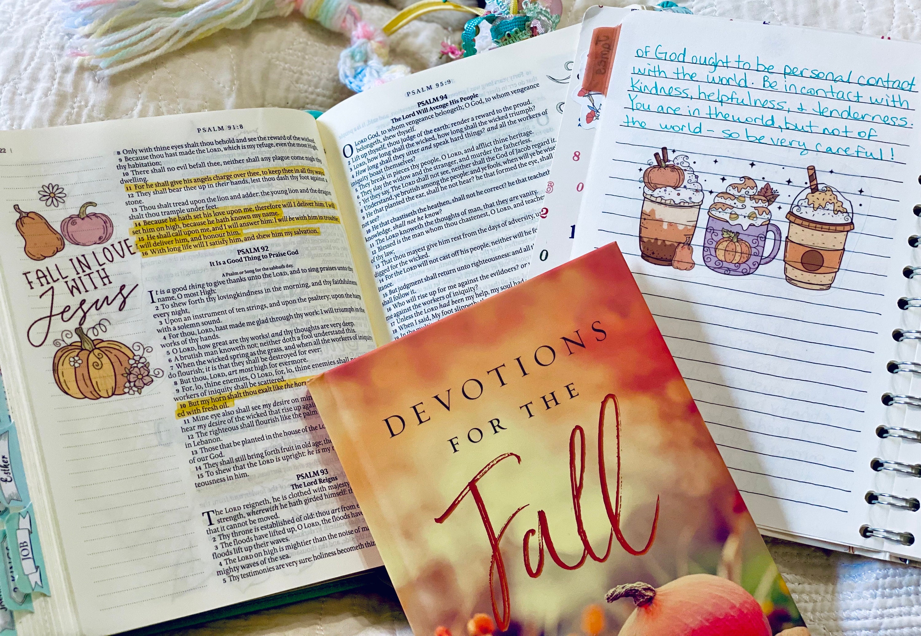Vintage Fall Bible Journaling Printable Stickers - Etsy