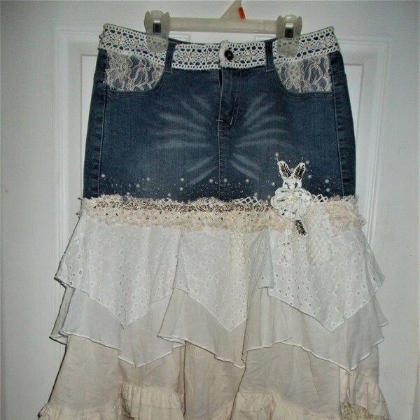 Denim and Lace - Etsy