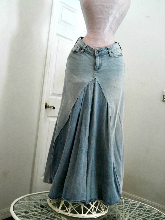 lucky brand jean skirt