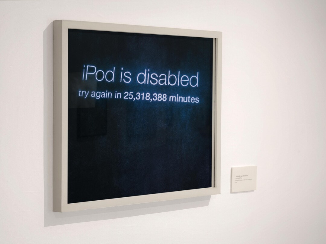 Ipod is Disabled Glitch Poster – Surreal Techcore Digital Print ...