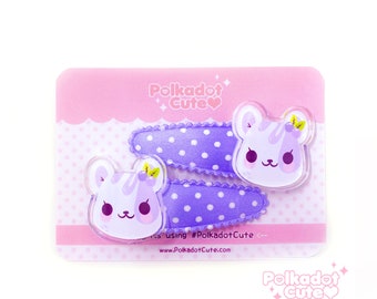 Beri Hair Clips (Lavender)