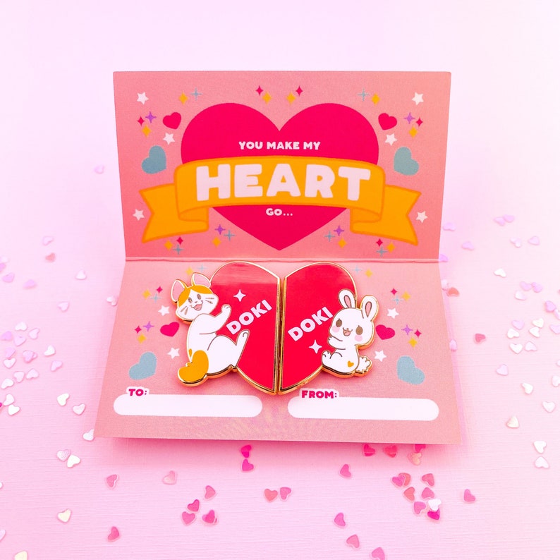 Doki Doki Enamel Pin Collab