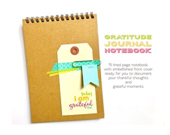 Gratitude Journal Notebook Today I Am Grateful For Happiness Journal Positive Thinking Thankful Diary Blessings Book Mindfulness Jotter Book