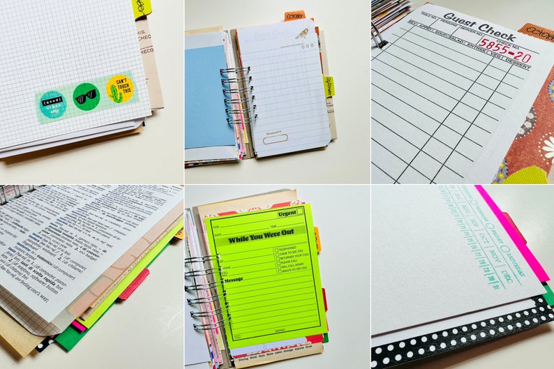 2023 Gratitude Journal  with Crafting Kit Mixed Paper Junk image 3