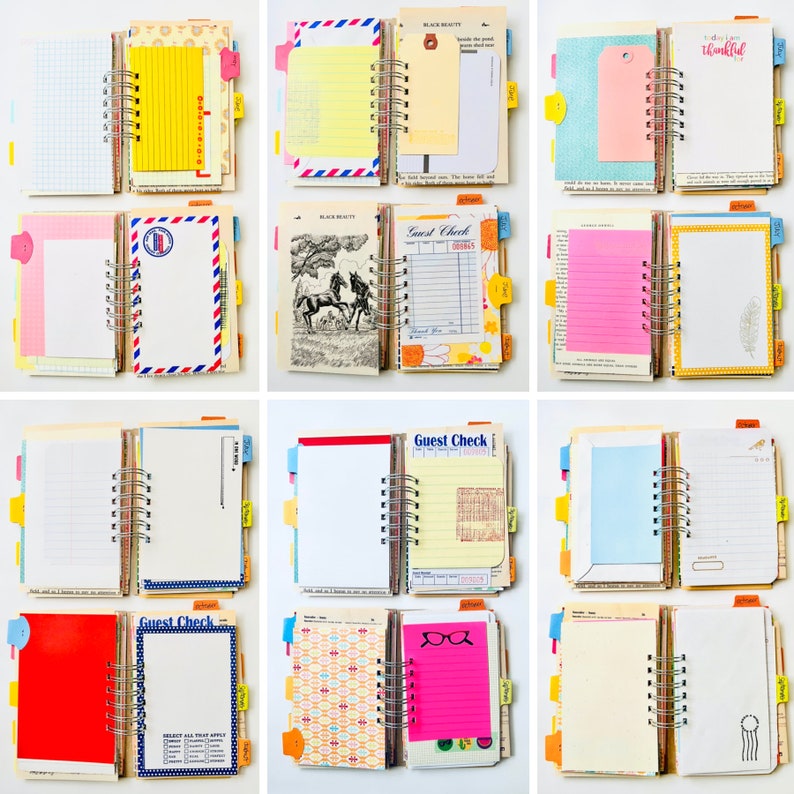 2023 Gratitude Journal  with Crafting Kit Mixed Paper Junk image 6