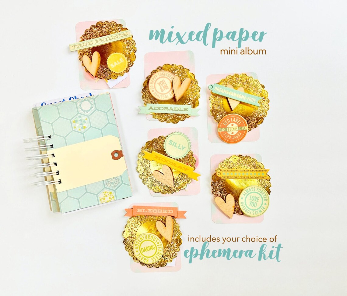 Graues und Weißes Journal Monochromes MiniBuch Ton auf Ton | Etsy