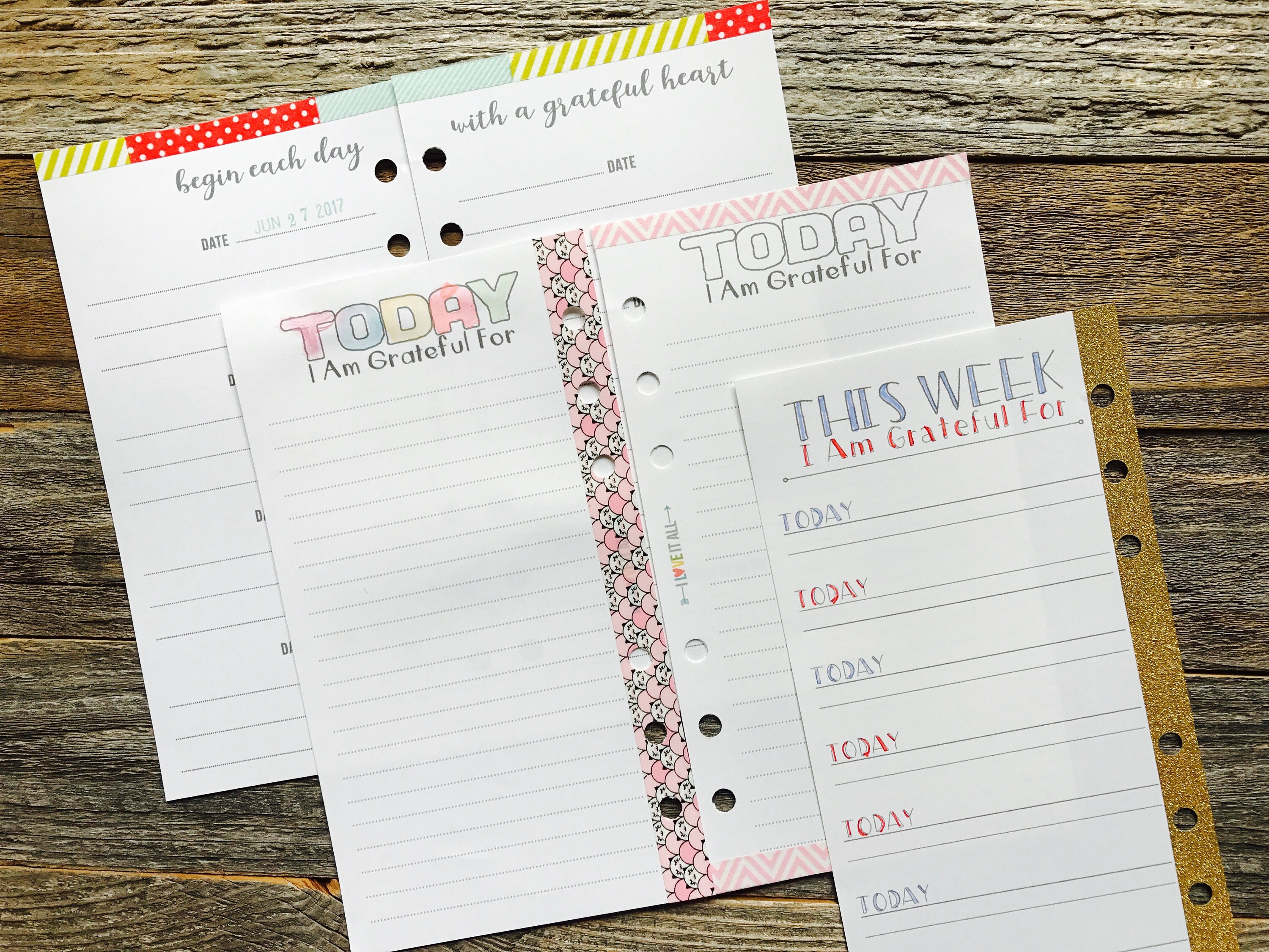Filofax Planner Pages Printable Planner Page Printable | Etsy