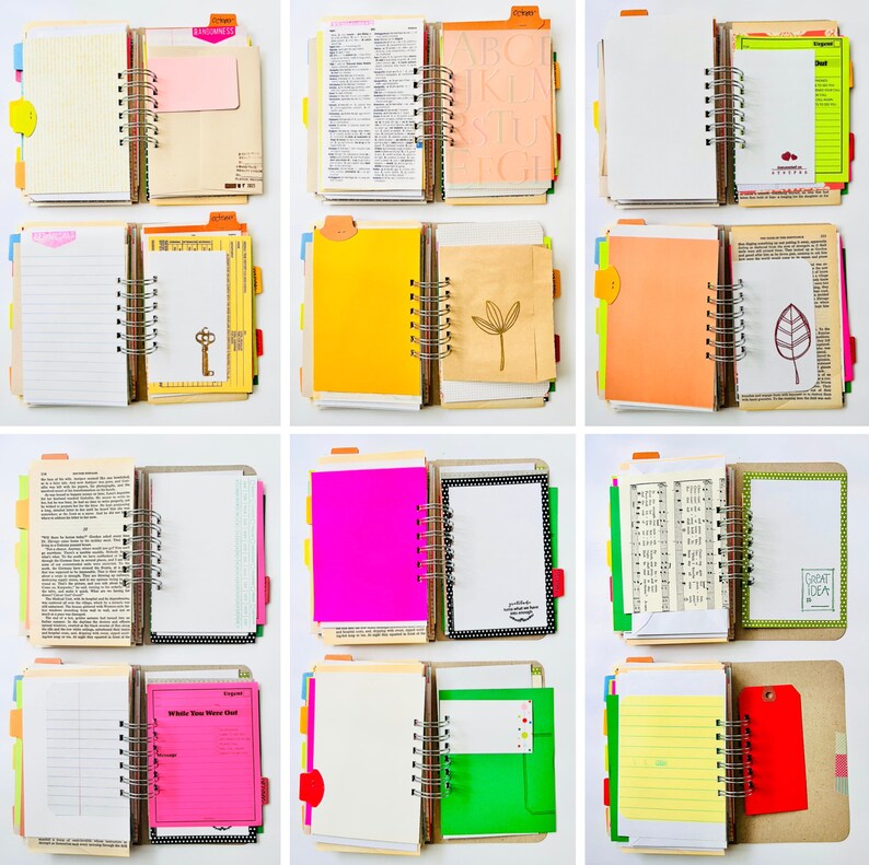 2023 Gratitude Journal  with Crafting Kit Mixed Paper Junk image 7