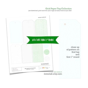 Etiqueta de papel milimetrado para impressão, colagem minimalista, imprimíveis, grade de pontos e quadrados, papel isométrico, papel digital verde, colagem de itens efêmeros, cortes sofisticados