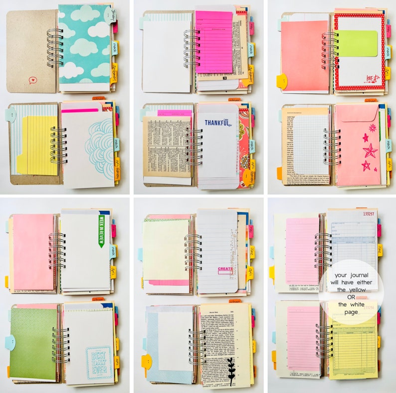 2023 Gratitude Journal  with Crafting Kit Mixed Paper Junk image 5