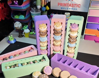 Sugar Cookie Containers, Pill organizer, Weekly organizer, storage