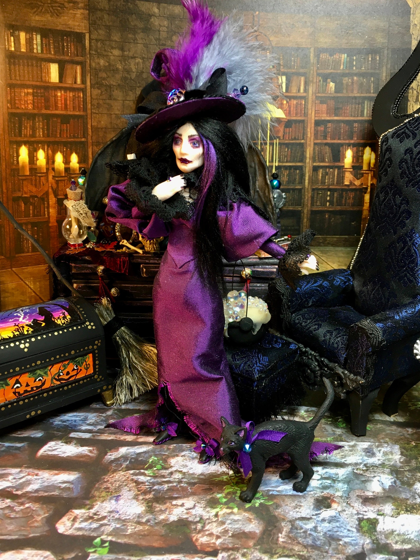 Dollhouse Miniature Miniature Doll Hand Made Doll Good Etsy