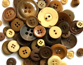 40 assorted gold with colours 4 hole buttons Gold Four Hole Buttons