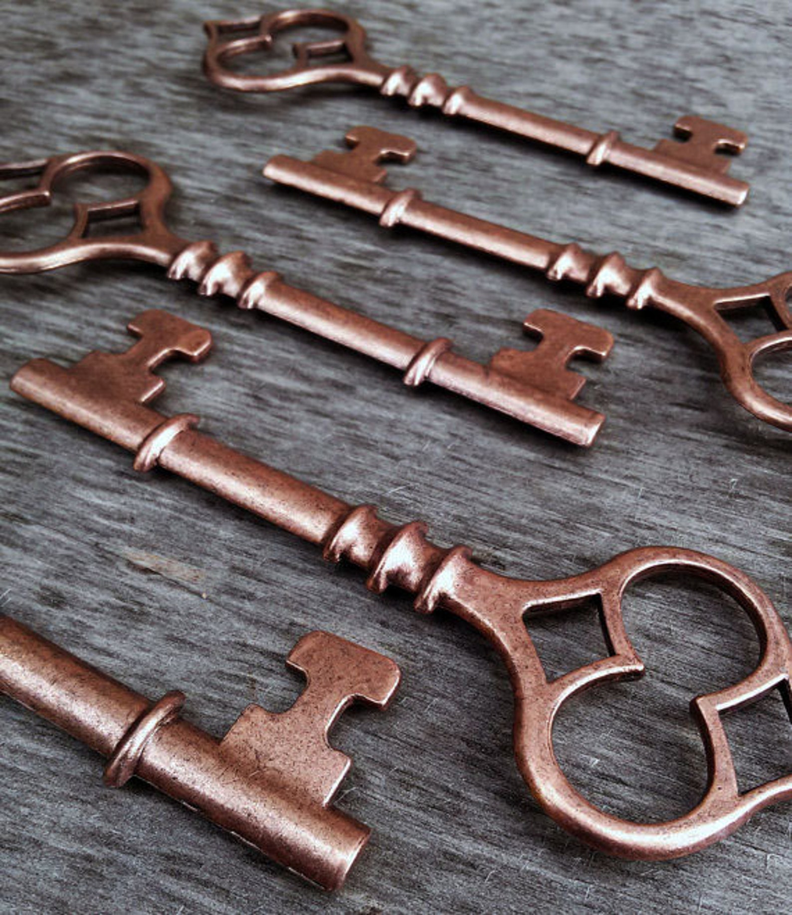 Extra Large Skeleton Keys 4.5 Inch/120mm Rustic Antiqued Etsy