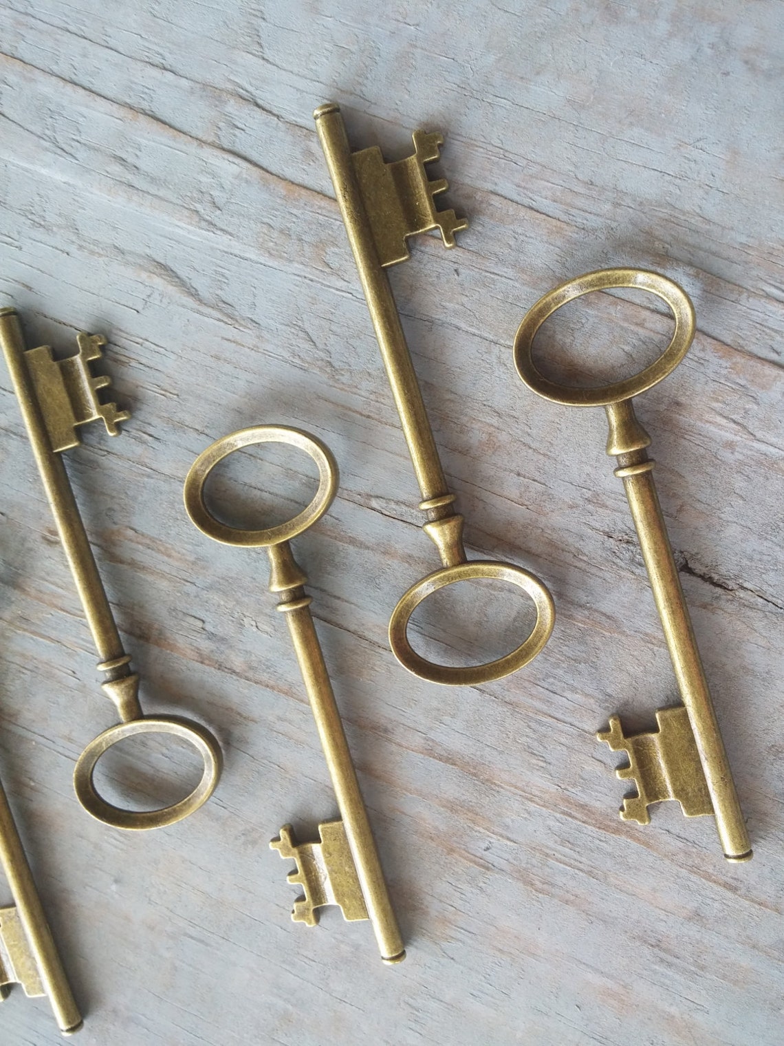 Bulk Skeleton Keys Bulk 250 Large Vintage Look Steampunk Big Etsy
