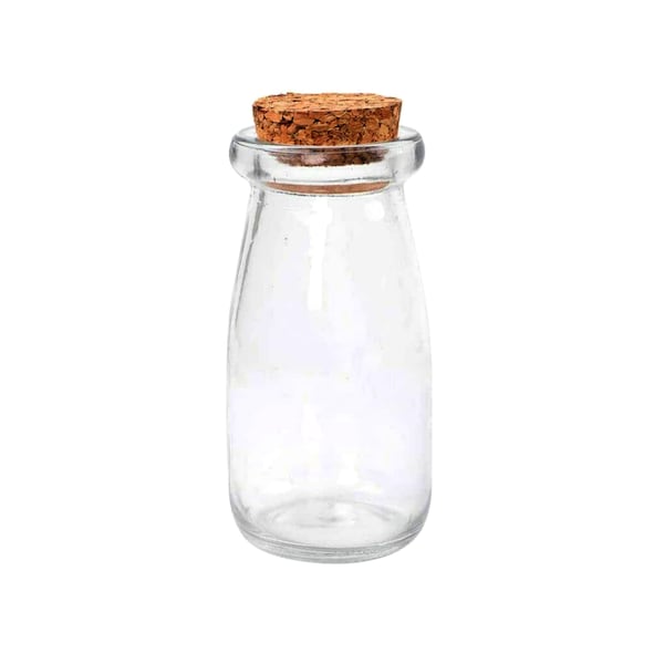 Glass Jar With Cork Etsy